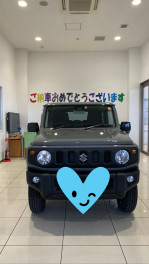 ジムニーの納車です☆おめでとうございます！